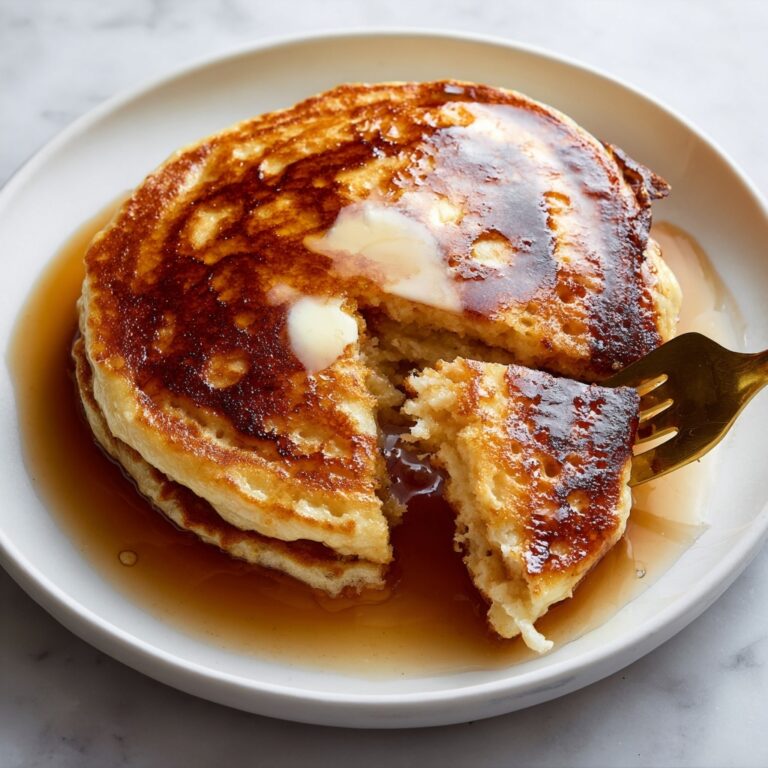 Single Serve Cottage Cheese Pancake Recipe