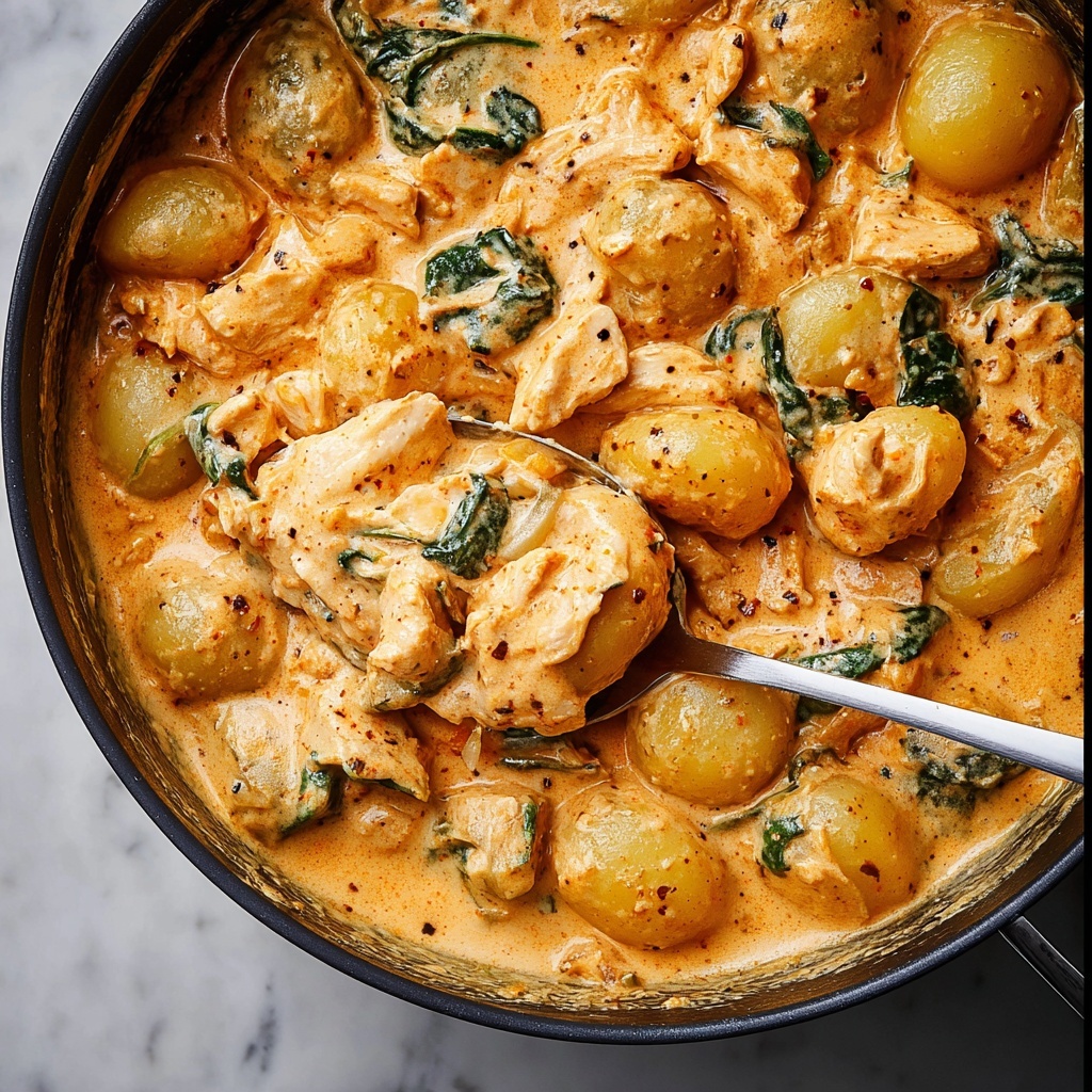 Creamy Chicken and Gnocchi Recipe - Recipe Image