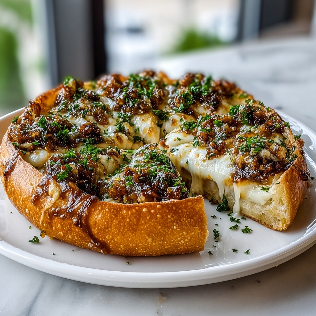 Sweet Spicy Hot Honey Garlic Pizza Recipe - Recipe Image