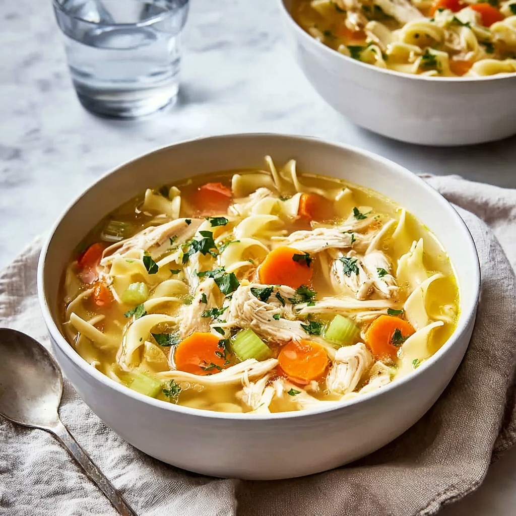 Easy Chicken Noodle Soup Recipe - Recipe Image