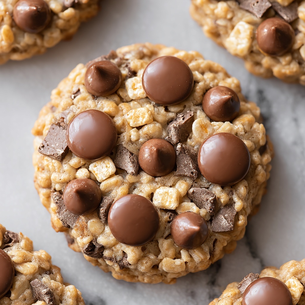 Peanut Butter Krispie Cookies Recipe - Recipe Image