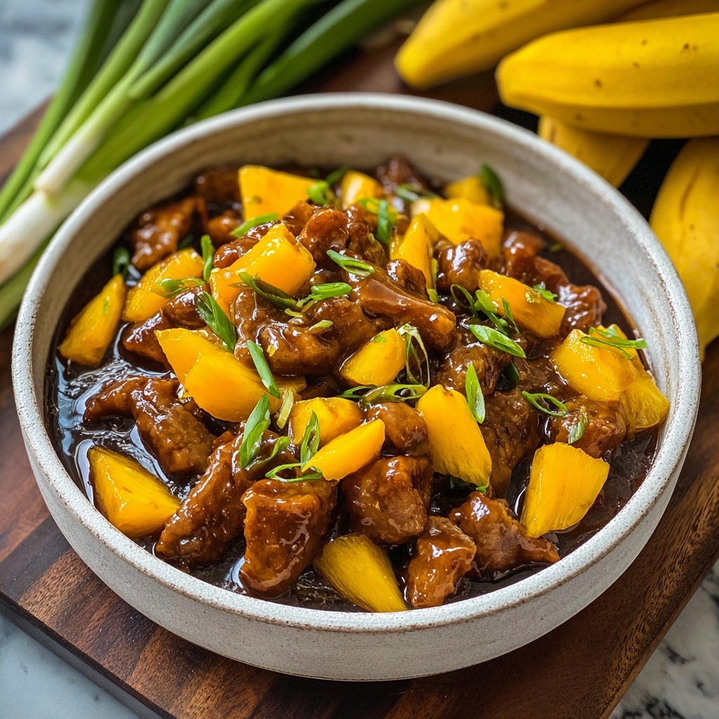 Chinese Style Mango Chicken Stir Fry Recipe - Recipe Image