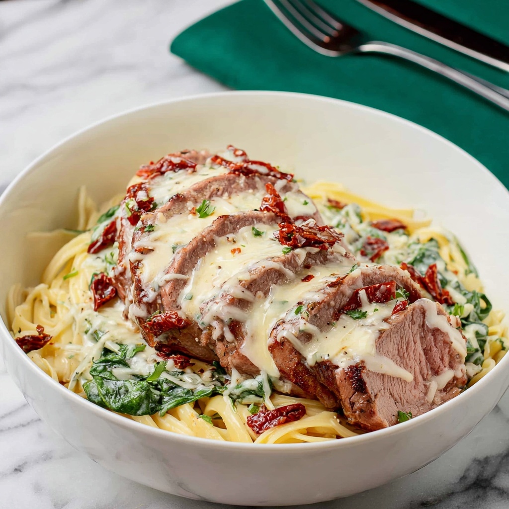 Olive Garden Steak Gorgonzola Alfredo Recipe - Recipe Image