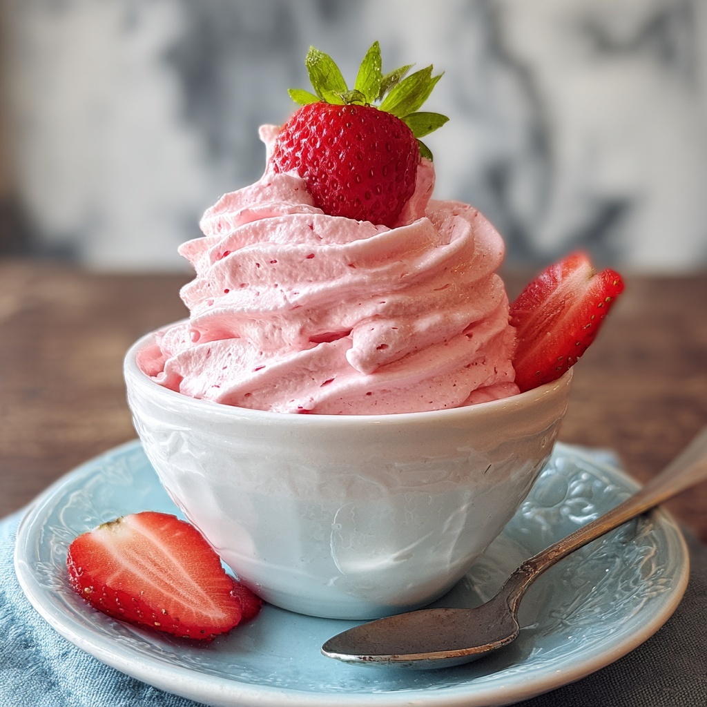 Strawberry Mousse Recipe - Recipe Image