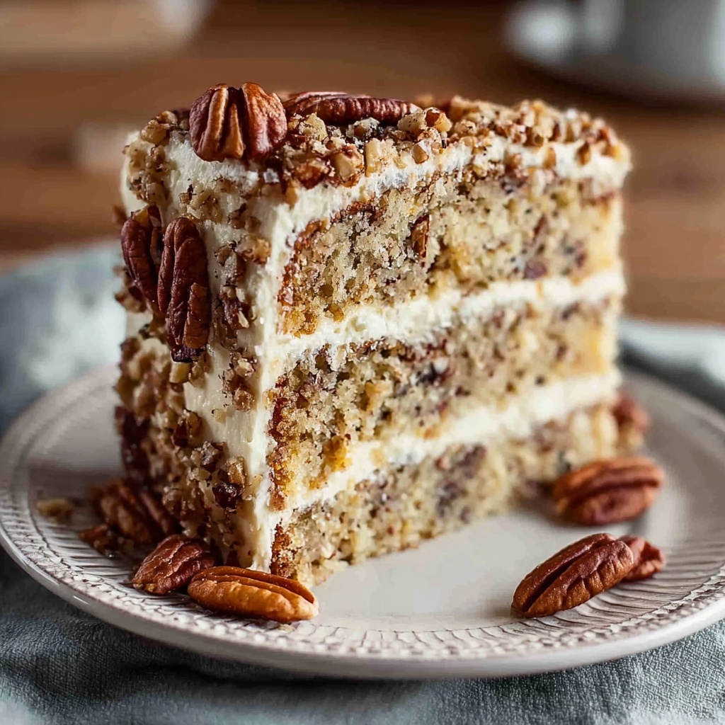 Butter Pecan Bliss Cake Recipe - Recipe Image