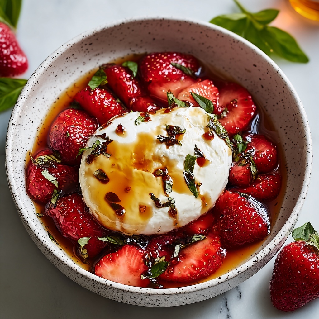 Whipped Feta with Roasted Strawberries Recipe - Recipe Image