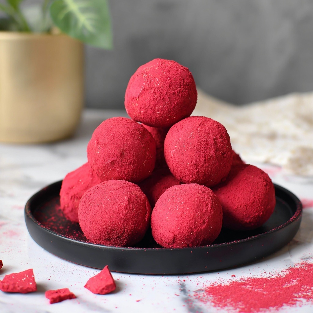 Strawberry Protein Balls Recipe - Recipe Image