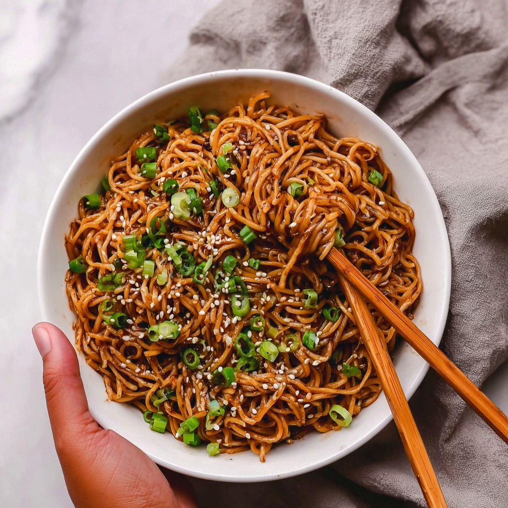 Easy Saucy Ramen Noodles Recipe - Recipe Image