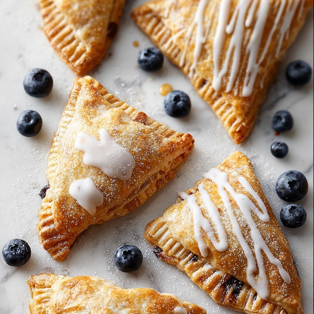 Blueberry Hand Pies Recipe - Recipe Image