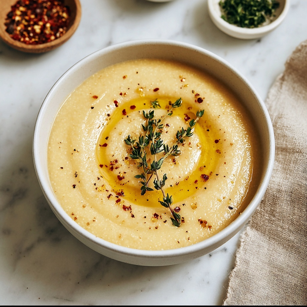 Italian Polenta with Parmesan Recipe - Recipe Image