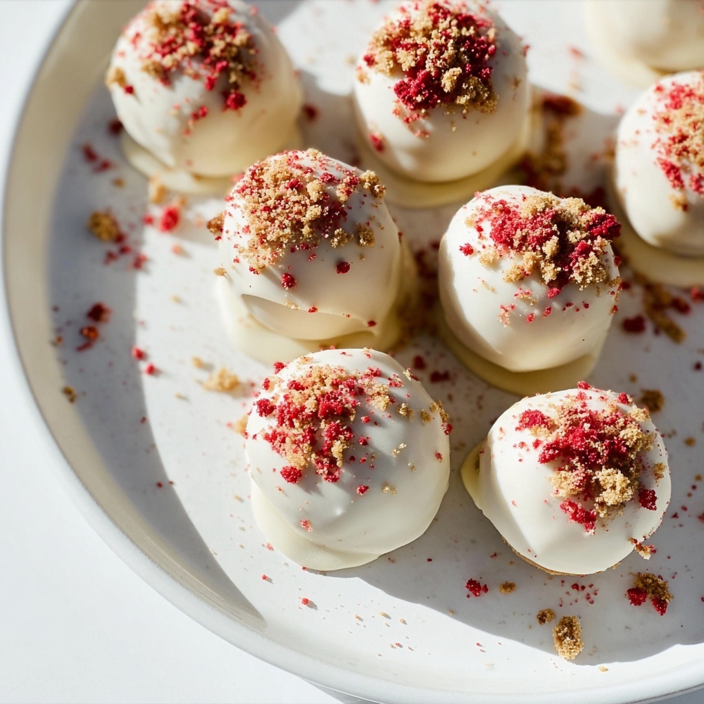 No-Bake Strawberry Shortcake Bites Recipe - Recipe Image