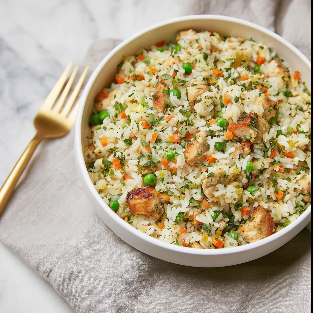 Herbed Chicken and Rice Recipe - Recipe Image