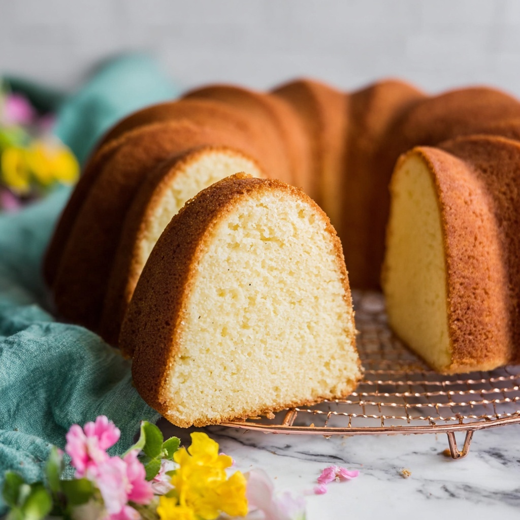 Cream Cheese Pound Cake Recipe - Recipe Image