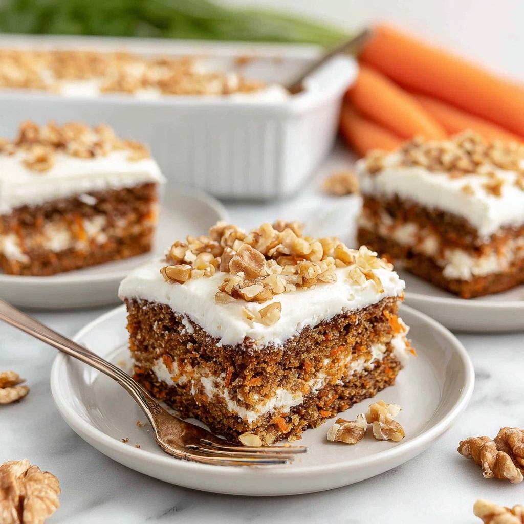 Carrot Poke Cake Recipe - Recipe Image