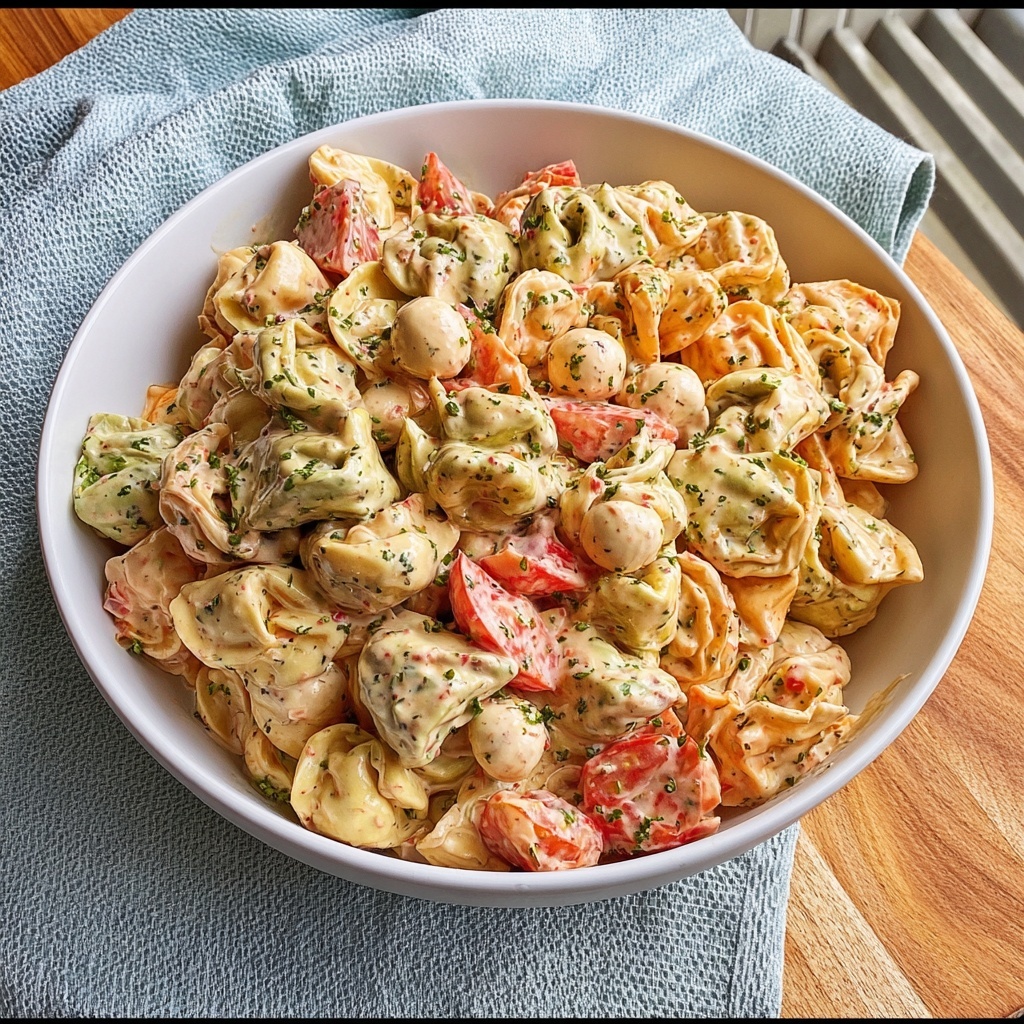 Meaty Tortellini Salad Recipe - Recipe Image