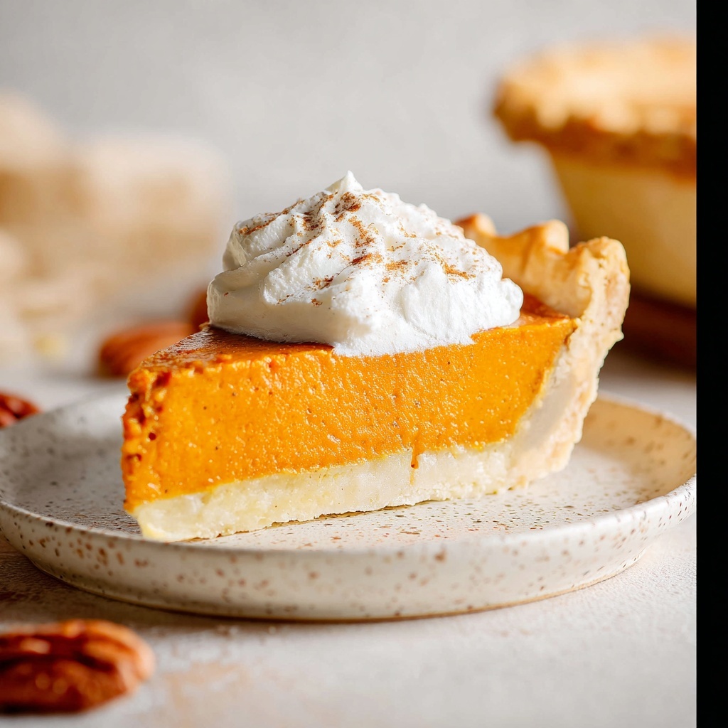 Vegan Pumpkin Pie Recipe - Recipe Image