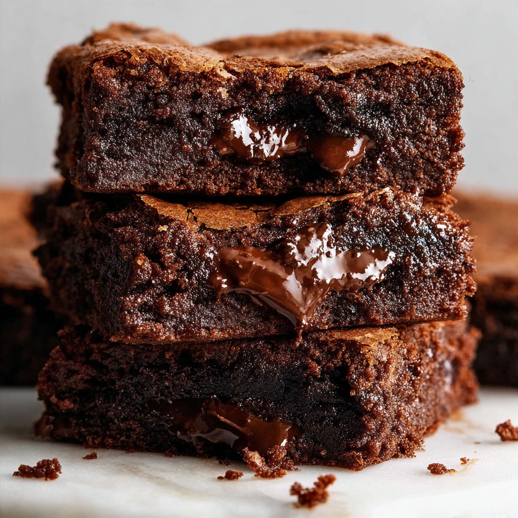Easy Chocolate Brownies Recipe - Recipe Image