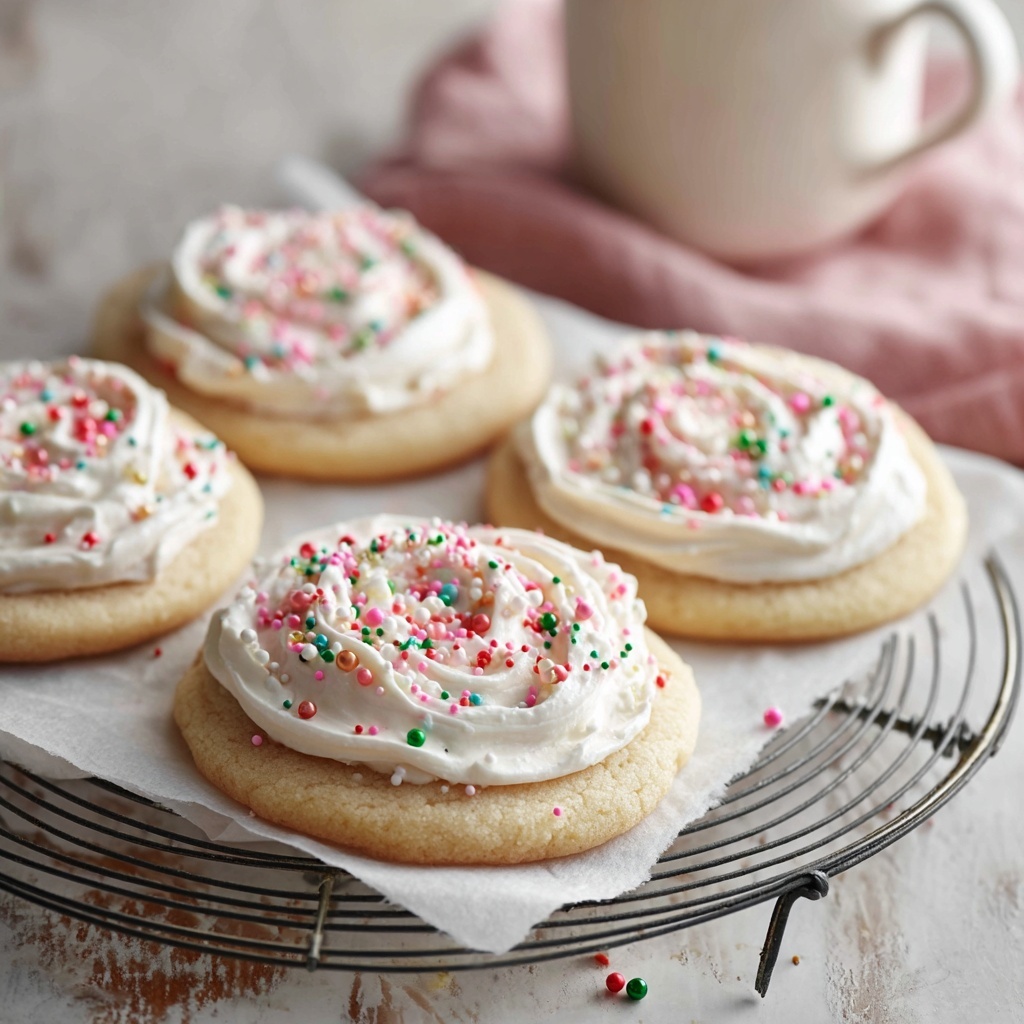 Cream Cheese Sugar Cookies Recipe - Recipe Image