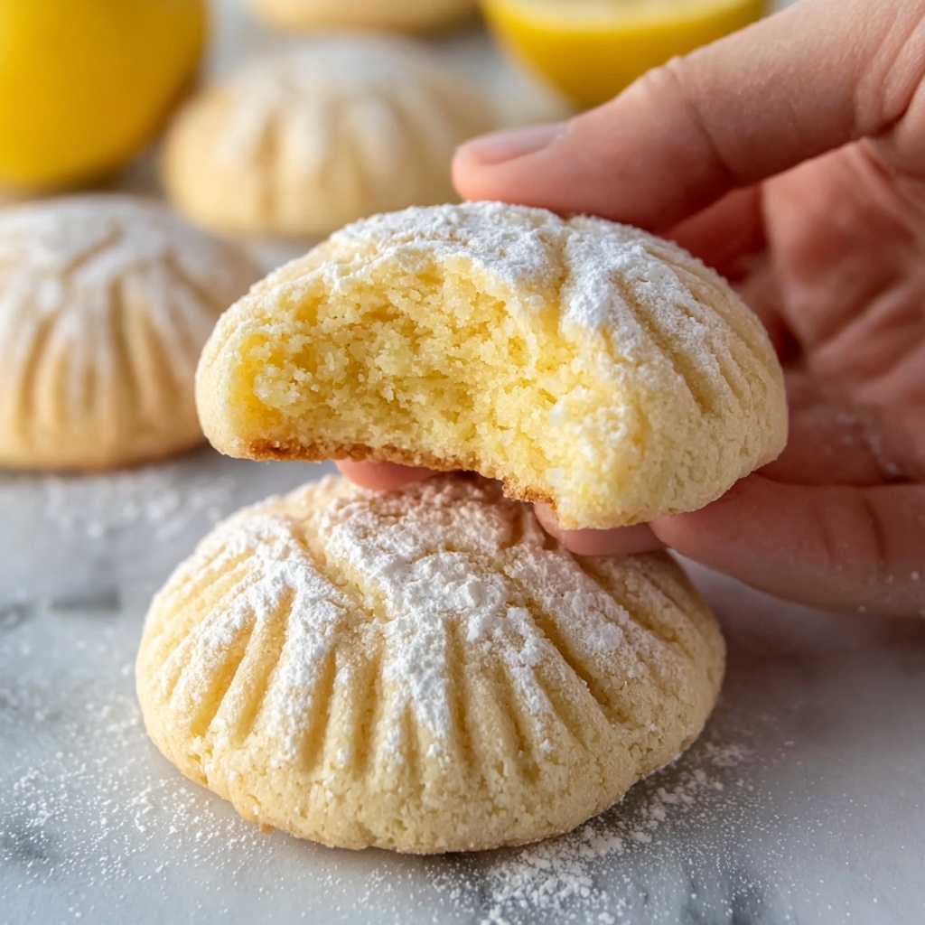 Christmas Soft Lemon Cookies Recipe - Recipe Image