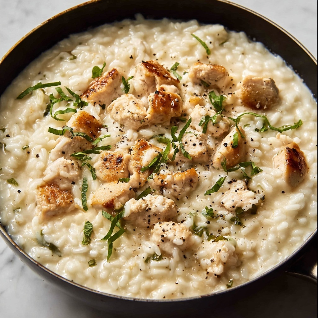 Creamy Parmesan One Pot Chicken and Rice Recipe - Recipe Image