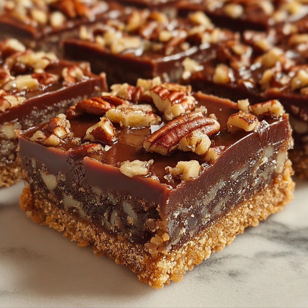 Turtle Magic Bars Recipe - Recipe Image
