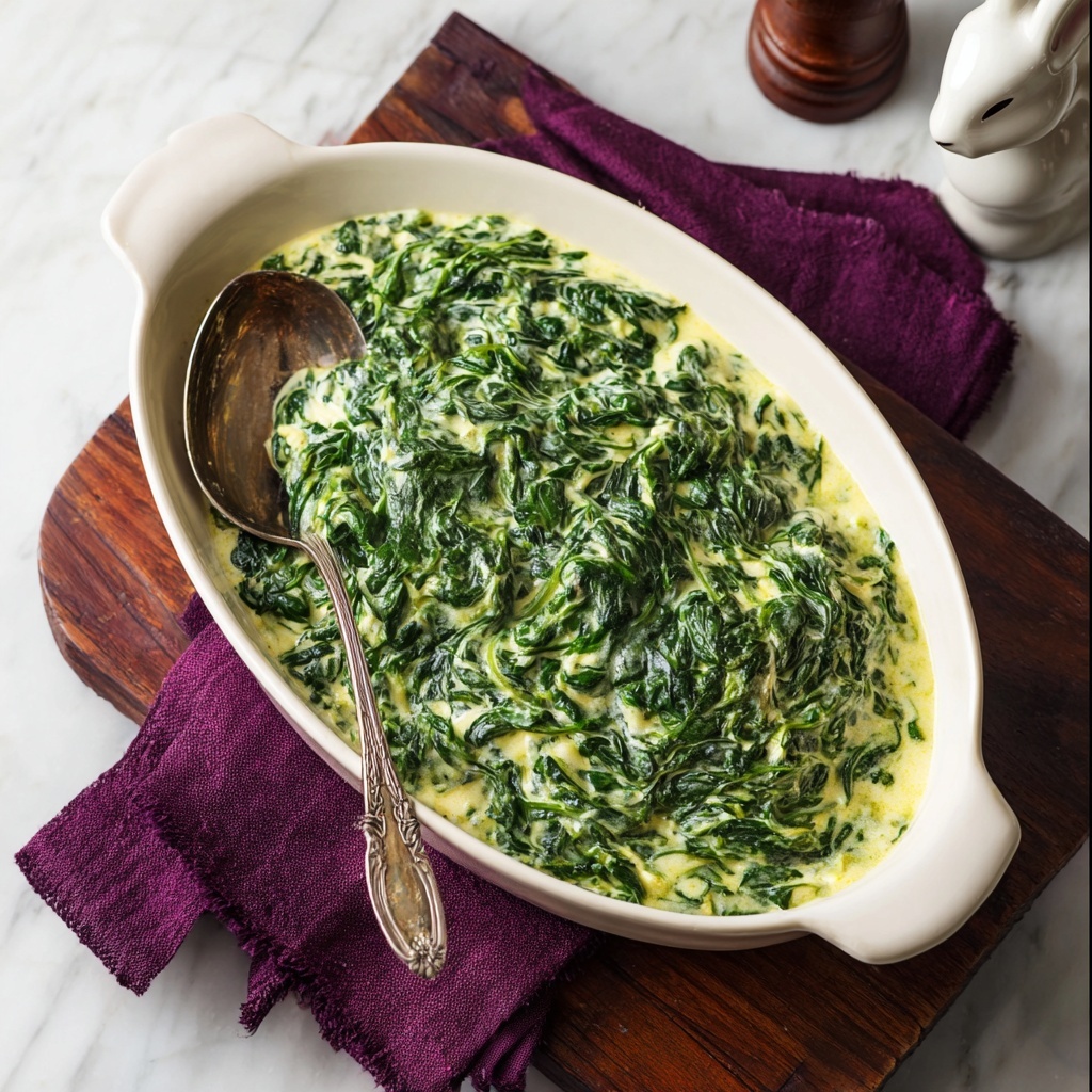 Creamed Spinach Recipe - Recipe Image
