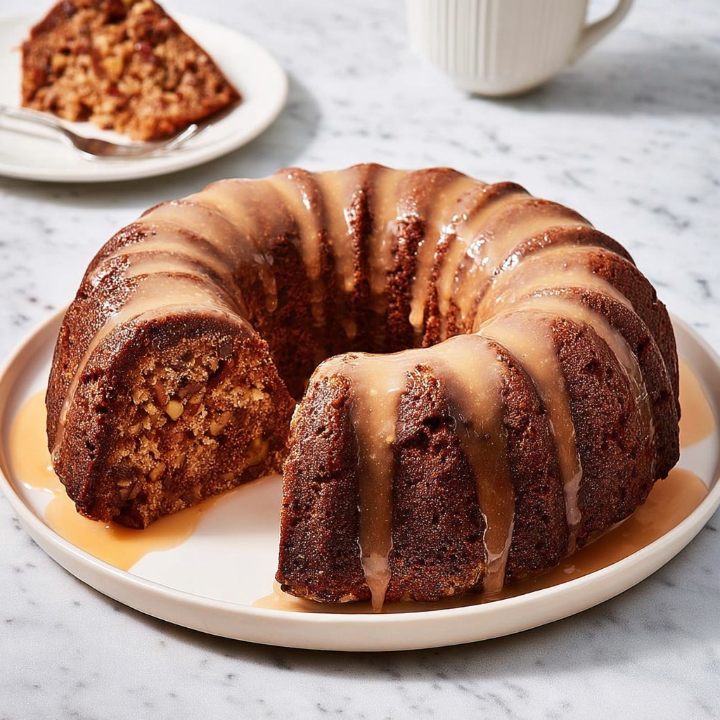 Steamed Carrot and Potato Spiced Pudding with Vanilla Sauce Recipe - Recipe Image