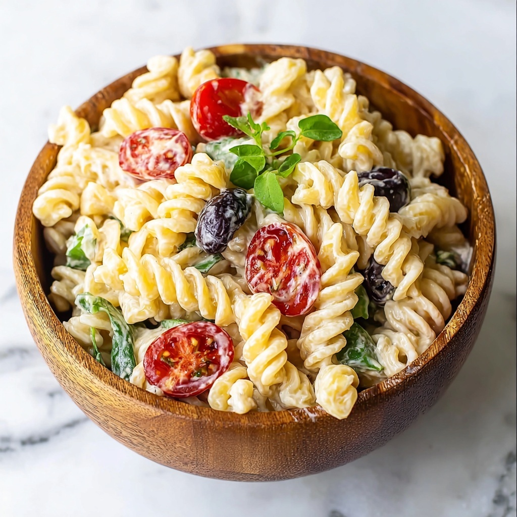 Ranch Pasta Salad: A Colorful Twist for Your Next Gathering - Recipe Image