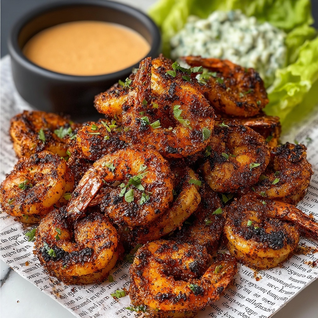 Quick & Easy Blackened Shrimp - Recipe Image