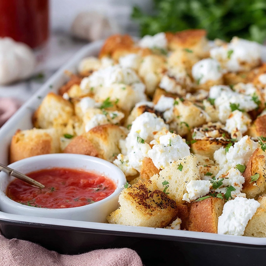 Cheesy Garlic Bread Nachos - Recipe Image