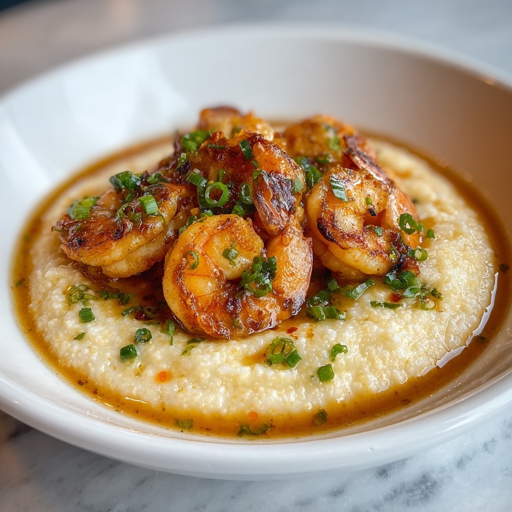 Authentic Southern Shrimp and Grits Recipe - Recipe Image