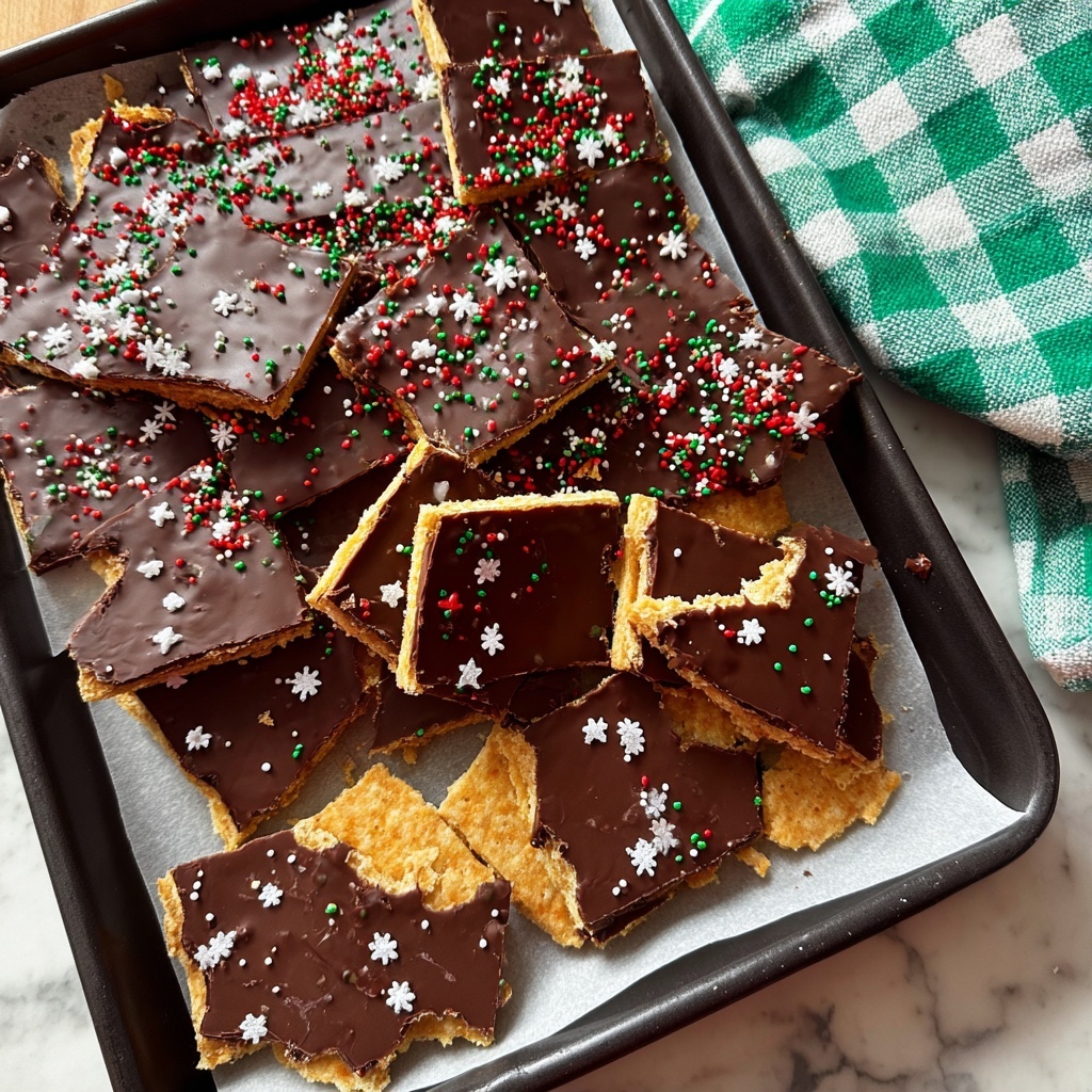 Christmas Crack (Cracker Toffee) Recipe - Recipe Image