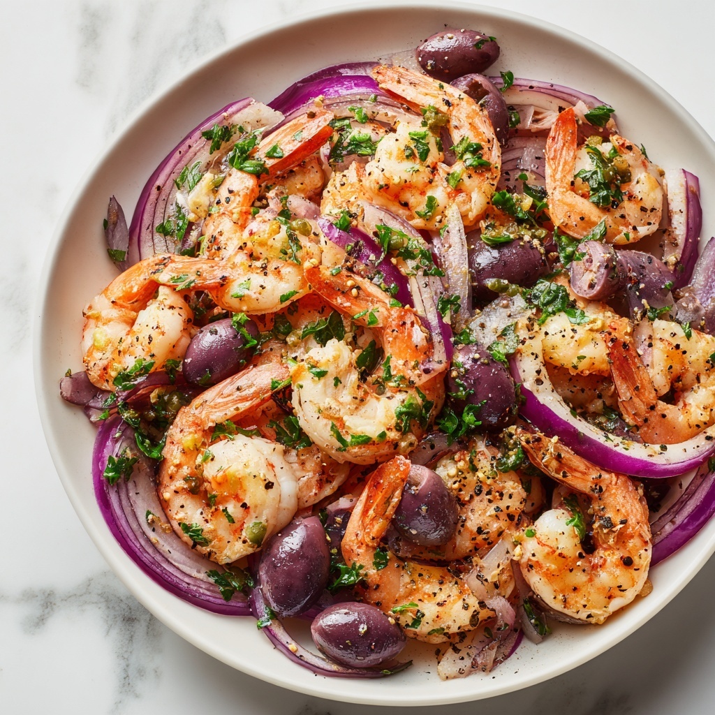 Seafood Salad Magic: A Refreshing Mediterranean Feast Recipe - Recipe Image