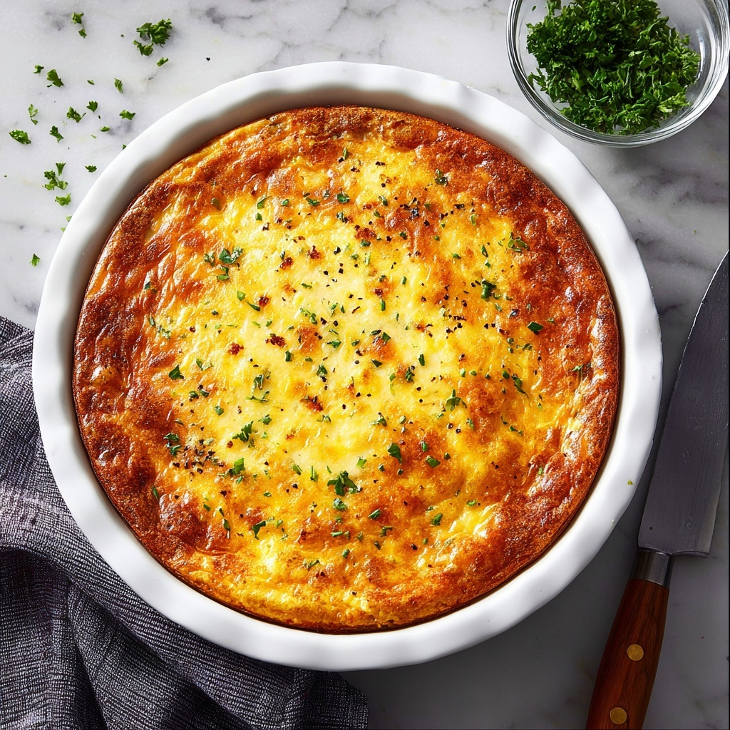 Sausage and Tater Tot Breakfast Quiche Recipe - Recipe Image