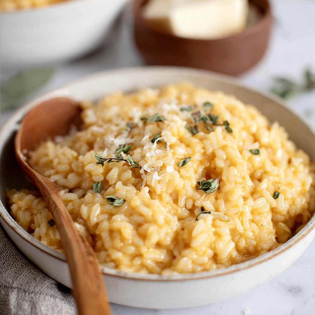 Creamy Butternut Squash Risotto Recipe - Recipe Image