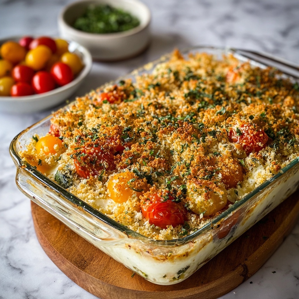 White Bean and Pesto Bake Recipe - Recipe Image