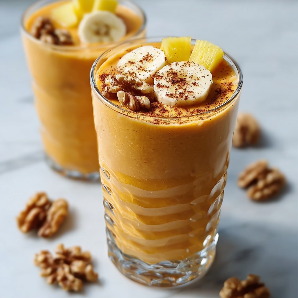 Turmeric Morning Glory Smoothie Recipe - Recipe Image