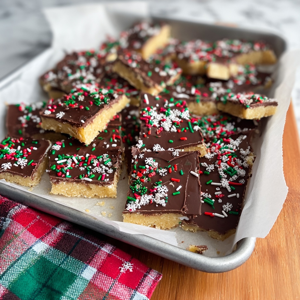 Christmas Crack (Cracker Toffee) Recipe - Recipe Image