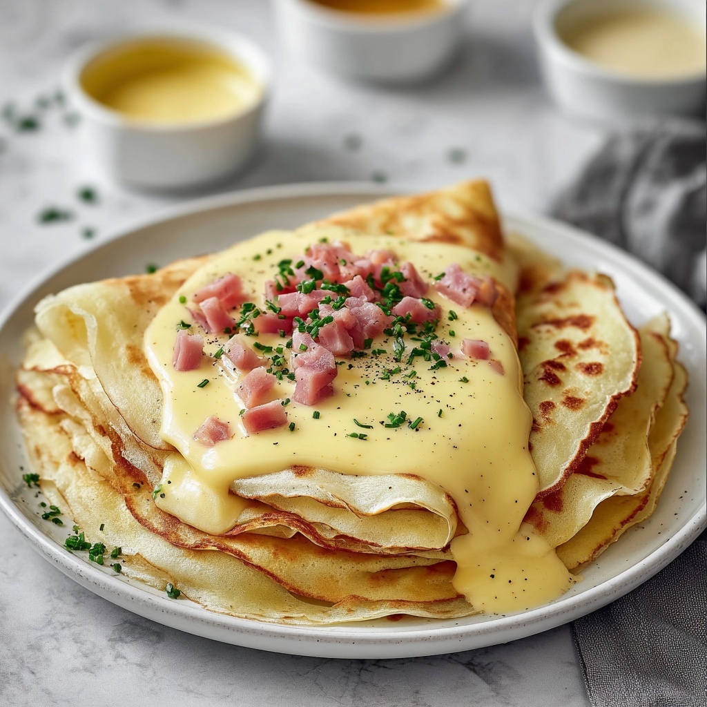 Irresistible Savory Breakfast Crepes You’ll Love to Customize Recipe - Recipe Image