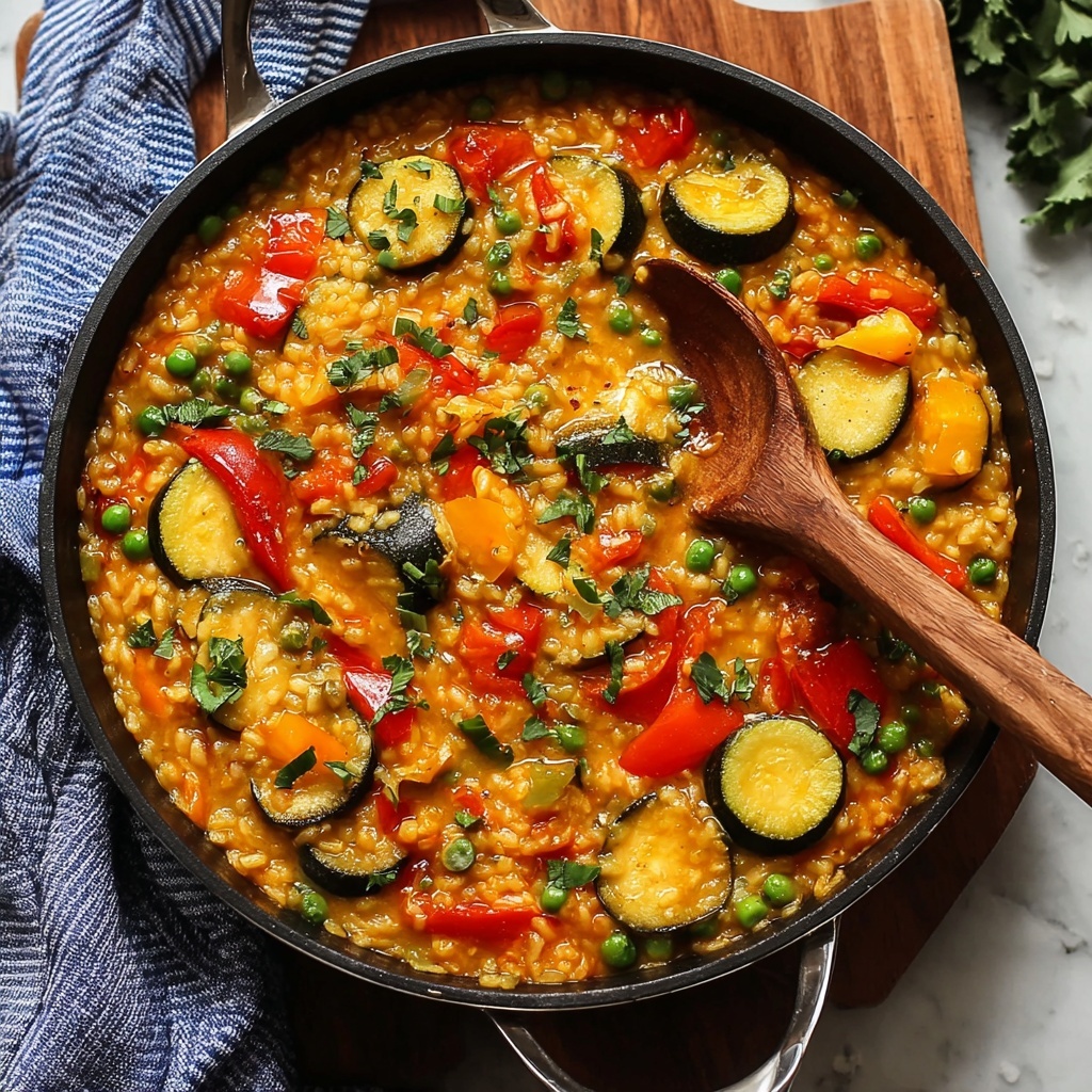 Vegetable Paella (Paella Verdura) Recipe - Recipe Image