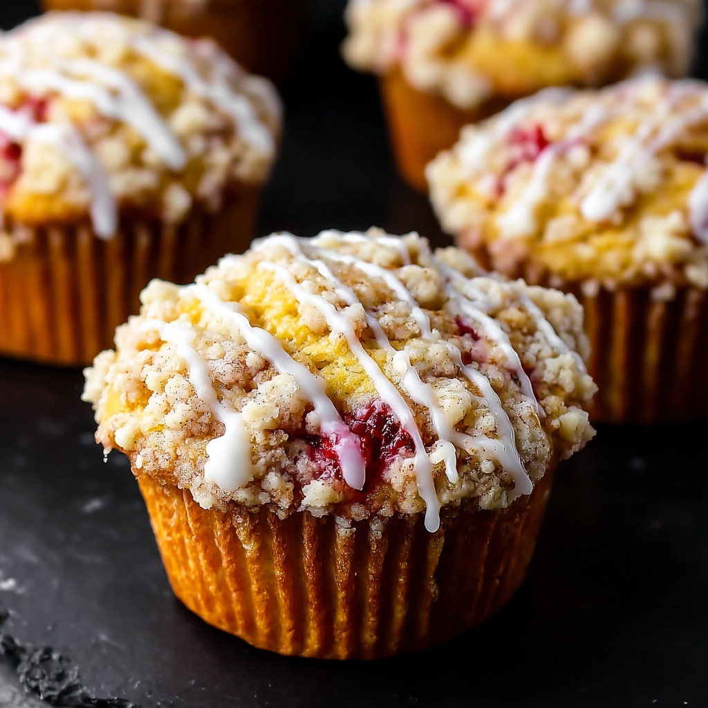 Raspberry Streusel Muffins Recipe - Recipe Image