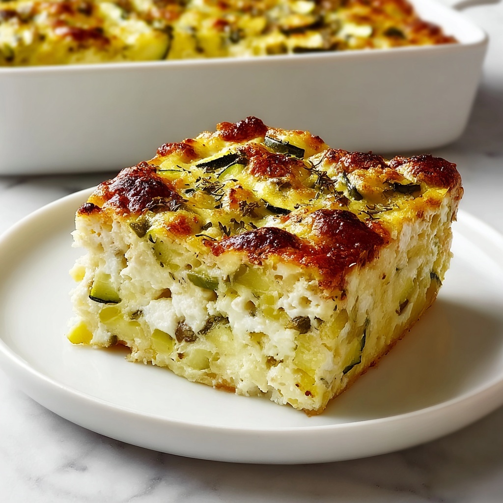 Simple Zucchini Dill Casserole Recipe - Recipe Image