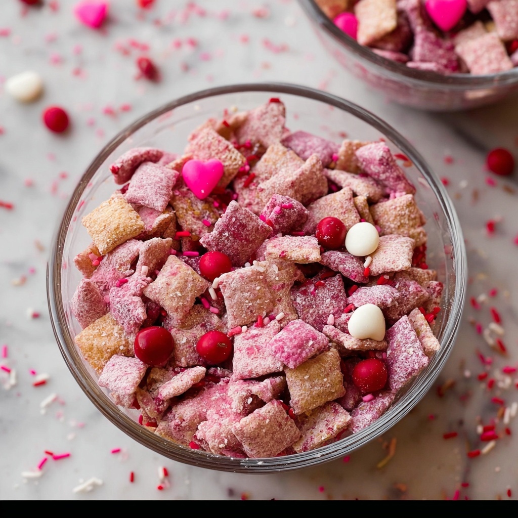 Strawberry White Chocolate Chex Mix Recipe - Recipe Image