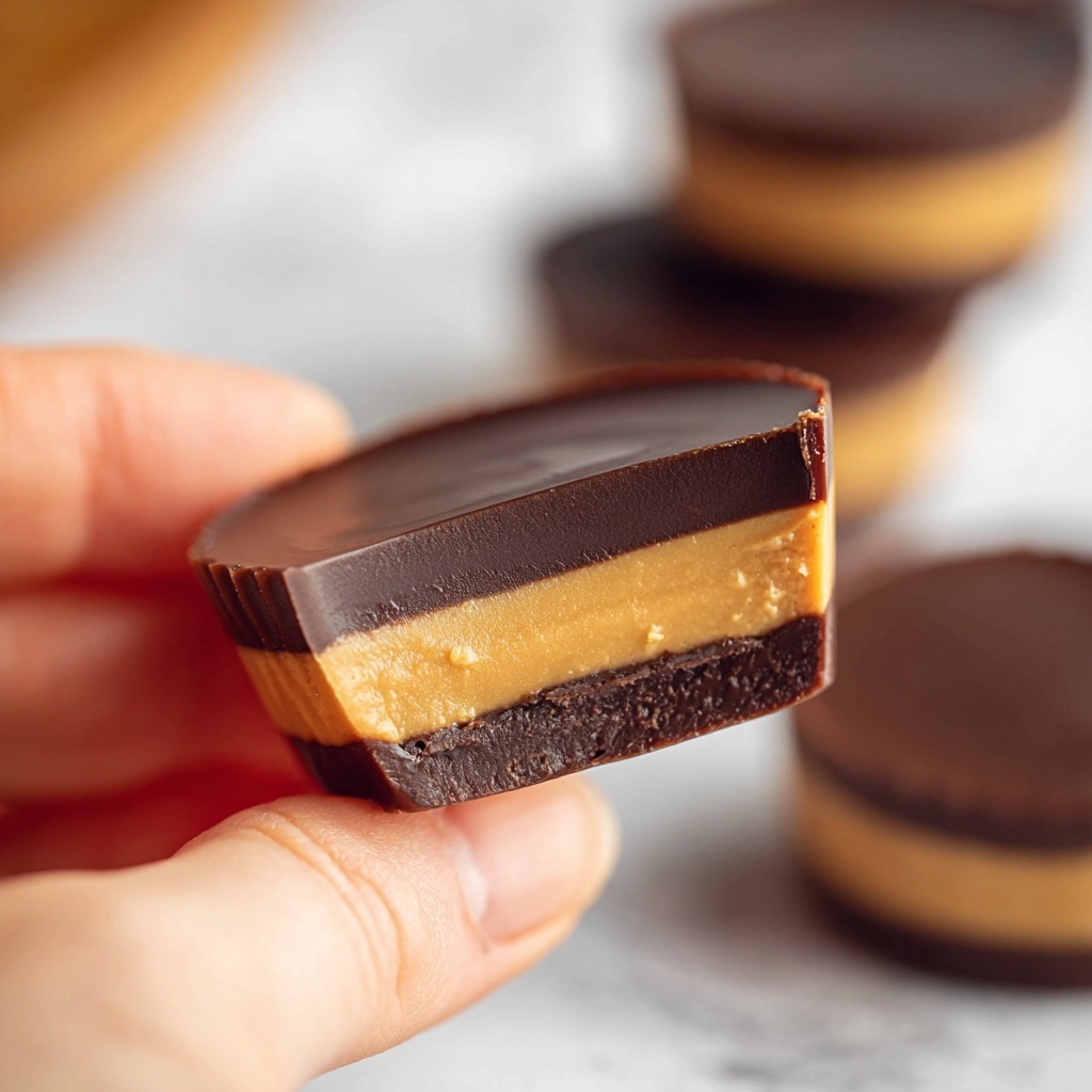 Homemade Chocolate Peanut Butter Cups Recipe - Recipe Image