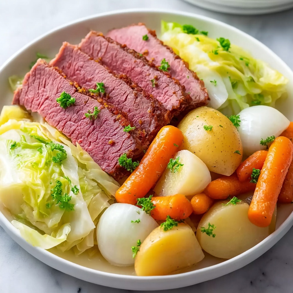 Easy Corned Beef and Cabbage Sheet Pan Recipe - Recipe Image