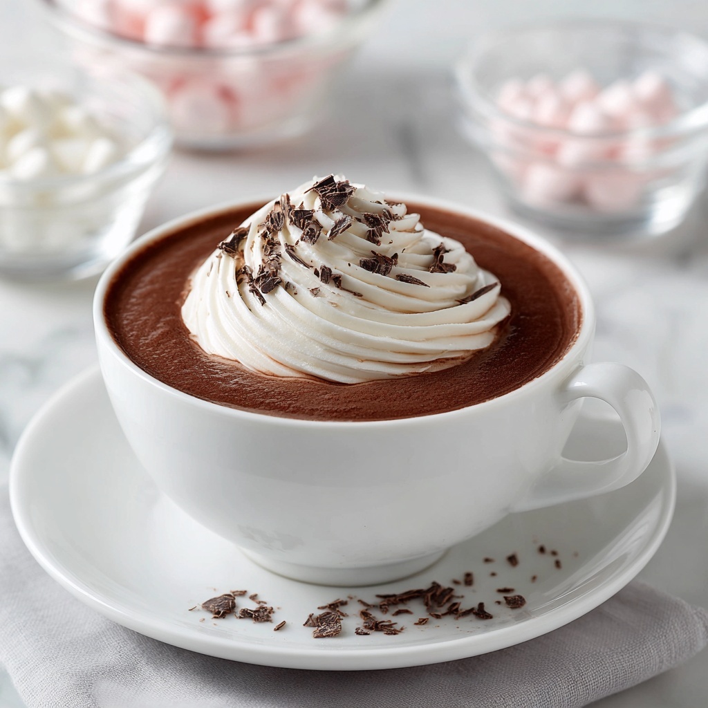 Rich Homemade Hot Chocolate Recipe - Recipe Image