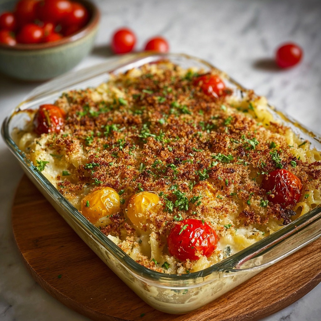 White Bean and Pesto Bake Recipe - Recipe Image
