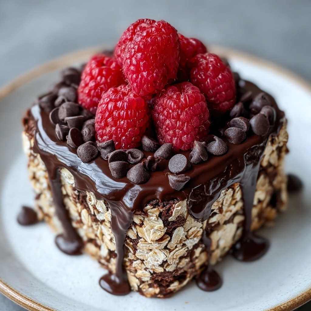 Fudgy Chocolate Baked Oats for Ultimate Breakfast Bliss Recipe - Recipe Image