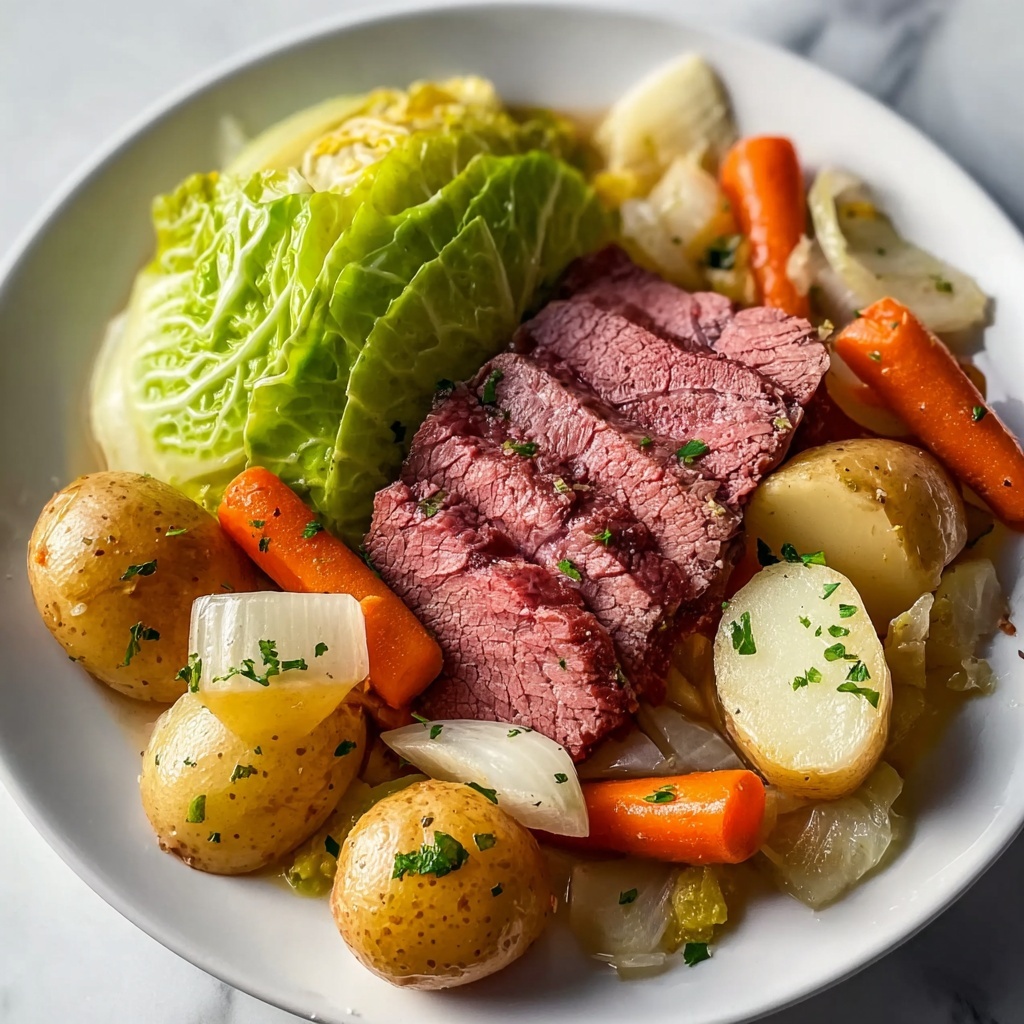 Easy Corned Beef and Cabbage Sheet Pan Recipe - Recipe Image