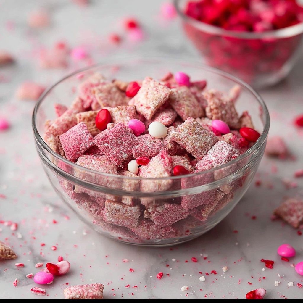 Strawberry White Chocolate Chex Mix Recipe - Recipe Image